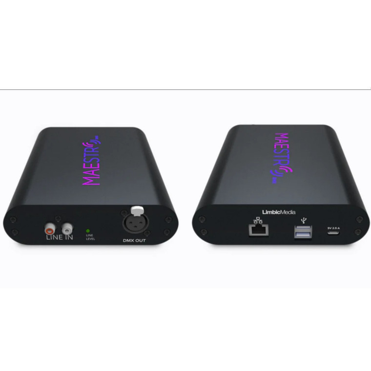 LIMBIC MEDIA MaestroDMX Stand Alone Web-Based Light Controller Interface