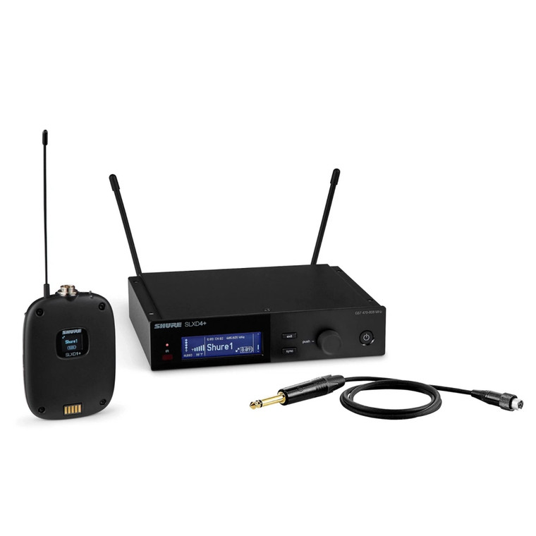 SHURE SLXD14+-G57 Digital Wireless Guitar System with Networking