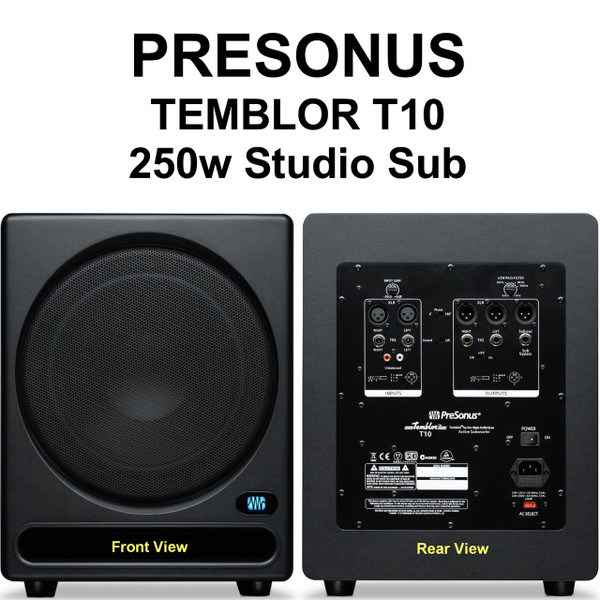PreSonus Temblor T10 Studioサブウーファー Amazon.com: PreSonus Temblor T10 10