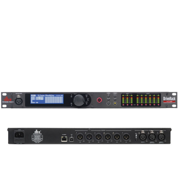 DBX DRIVERACK VENU360 Rackmount PA Management System Processor ...