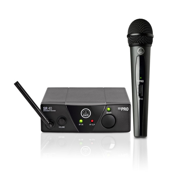 AKG WMS40 MINI VOCAL SET Single Receiver Wireless Handheld