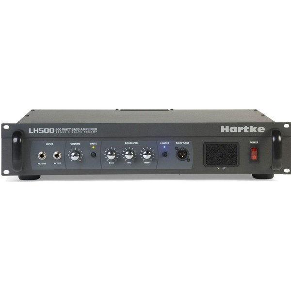 HARTKE LH500 Classic 500w 12AX7 Tube Rackmount Bass Amplifier