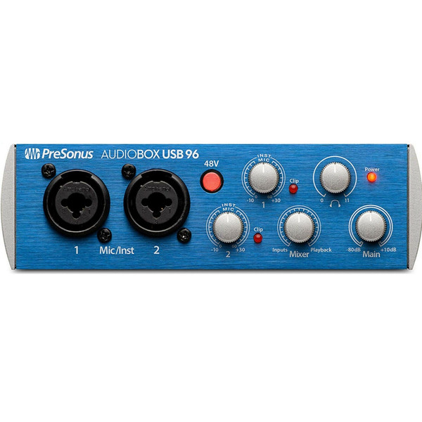 DTM・DAW PreSonus AudioBox USB 96 PRESONUS AUDIOBOX USB 96 Audio Recording Interface with MIDI
