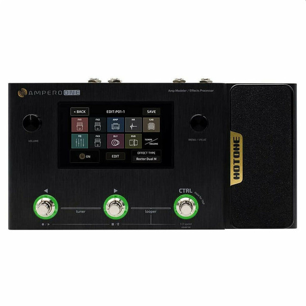 HOTONE AMPERO ONE MP-80 Guitar FX Amp Modeler, USB Interface