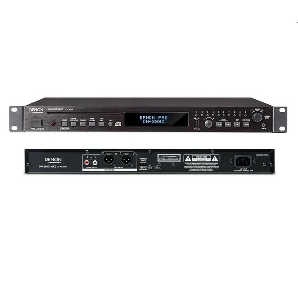 DENON DN-300C MKII Professional Rackmount All-in-One Audio Player ...