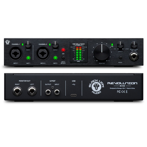 DTM・DAW Black Lion Audio/Revolution 2x2 Revolution 2×2 – Black Lion Audio