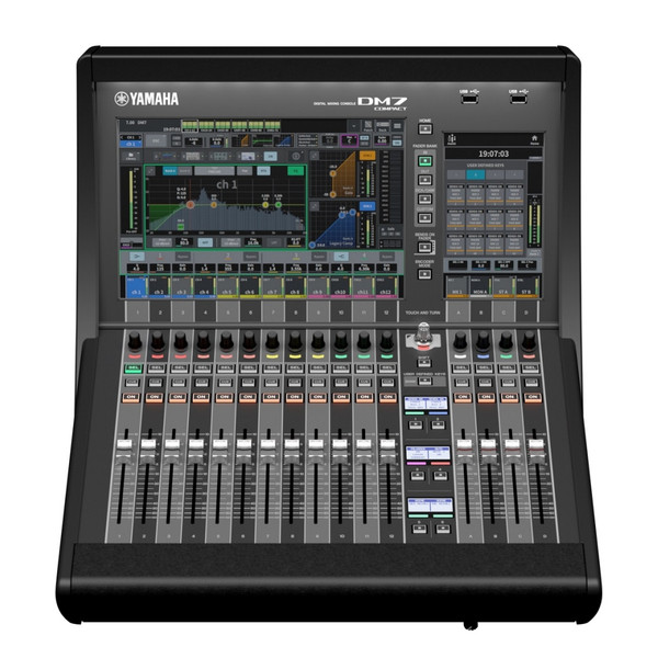 YAMAHA DM7 COMPACT 72 Channel Digital Dante-Enabled Audio Console