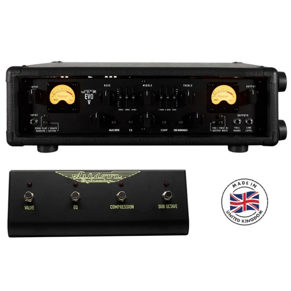 ASHDOWN UK-ABM-750-EVO V Professional 750w Bass Head Tube