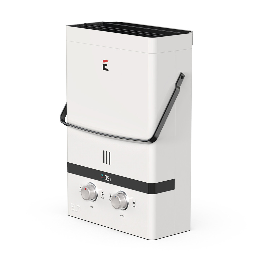 Open Box -  Eccotemp Luxé 1.85 GPM 52K BTU Outdoor Portable Tankless Water Heater with LED Display