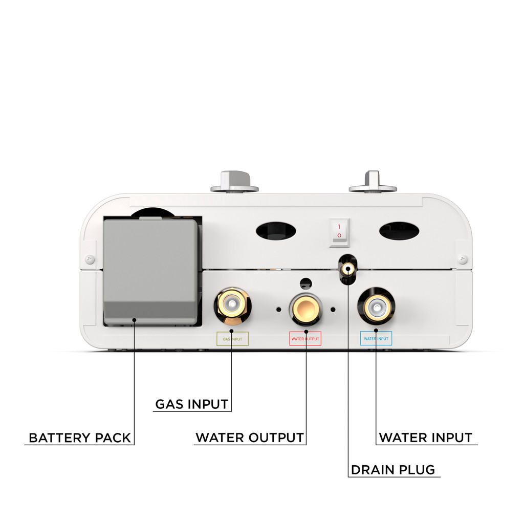 Eccotemp L5 Tankless Water Heater w/ EccoFlo 12V Pump and Strainer