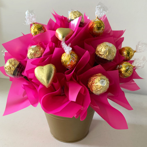 Pink & Gold Love Bucket