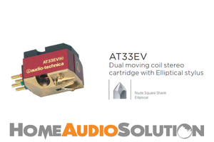 Audio Technica AT 33 EV Testina per giradischi fonorilevatore
