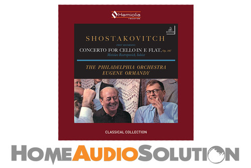 Hemiolia Shostakovitch The Philadelphia Orchestra - EUGENE ORMANDY - Concerto for cello in E Flat, OP.107