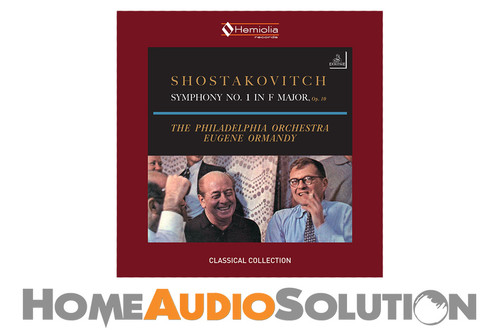 Hemiolia Shostakovitch The Philadelphia Orchestra - EUGENE ORMANDY - Symphony No.1 in F Minor, OP.10 Hemiolia Shostakovitch The Philadelphia Orchestra - EUGENE ORMANDY - Symphony No.1 in F Minor, OP.10