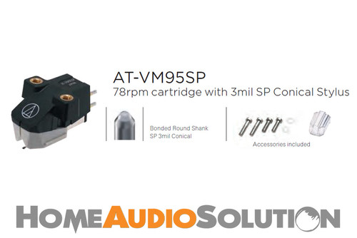 Audio Technica AT VM 95 SP Testina per giradischi fonorilevatore