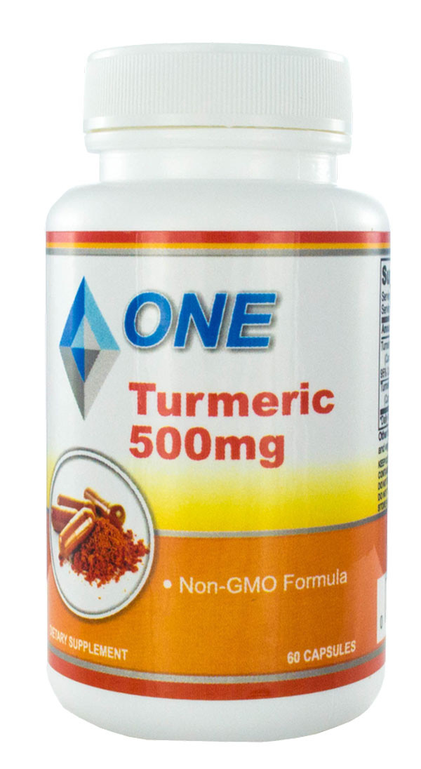 Turmeric Capsules Natural Supplement Silver Solution USA