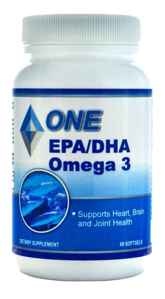 Omega 3 Fish Oil. EPA/DHA 60 Softgels.