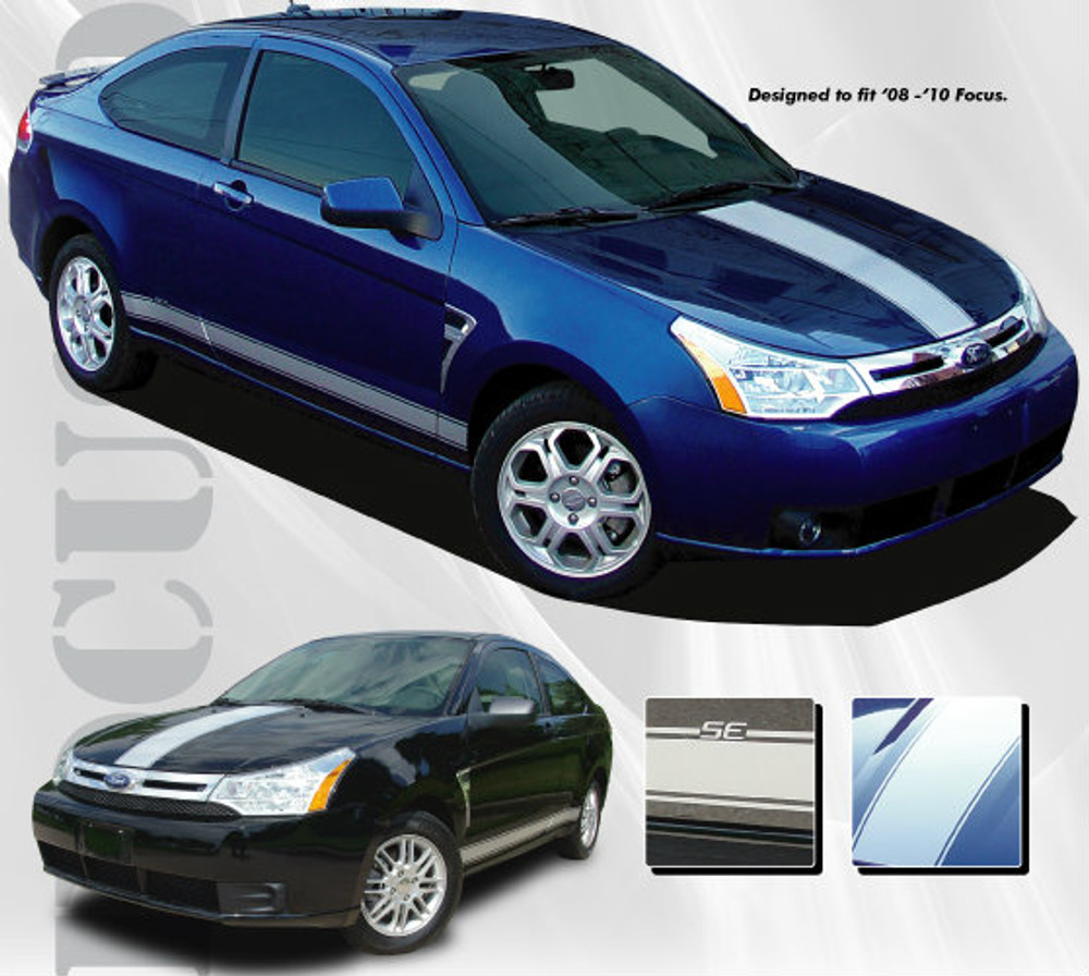 2008-2010 Ford Focus (Focused Rally Graphic Kit)