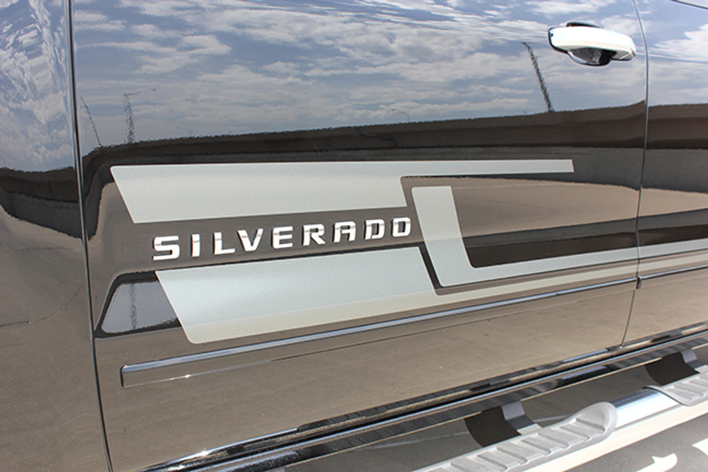 2014-2017 Chevy Silverado Shadow Graphic Kit