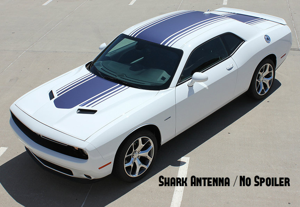 2015 Dodge Challenger Shaker 6 Graphic Kit (Shark Antenna/No Spoiler)