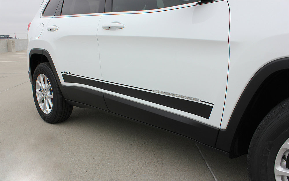 2014-2017 Jeep Cherokee Brave Vinyl Graphics Kit