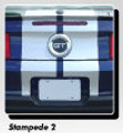 Stampede 2 Racing Stripes for 2010, 2011, 2012 Ford Mustang