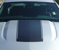 stripeman.com 2010-2012 Ford Mustang Launch Graphic Kit Hood Close Up