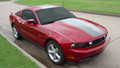 2010-2012 Ford Mustang Pony Center Stripe Graphic Kit