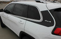 2014 2015 2016 2017 Jeep Cherokee Warrior Side Vinyl Stripes Graphic Kit Back Side