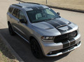 Stripeman.com 2014-2019 Dodge Durango Rally Stripe Graphic Kit Front View