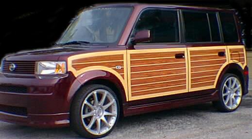 2005-2007 Toyota Scion XB Woodgrain Kit | Car Graphic Kit