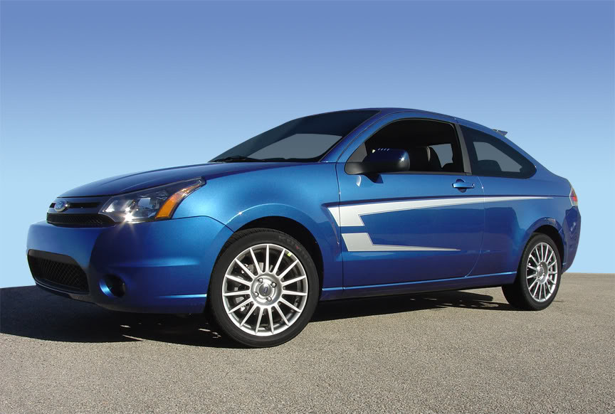 Ford Focus Pierce Graphic Kit | Automotive Pinstriping