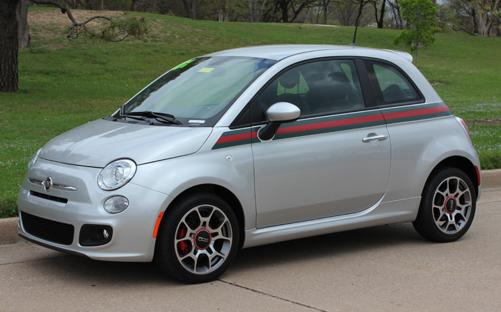 Shop Fiat 500 Gucci Decals | Fiat 500 Gucci Stripe Kit