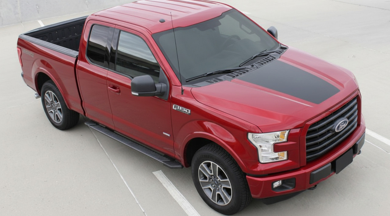 2015- 2020 Ford F-150 Route Vinyl Hood Graphic Kit