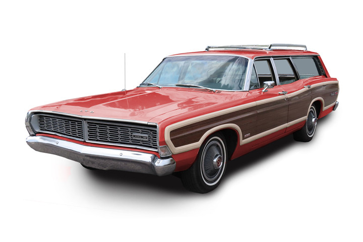 1968 Ford Country Squire Woodgrain kit - Stripeman.com