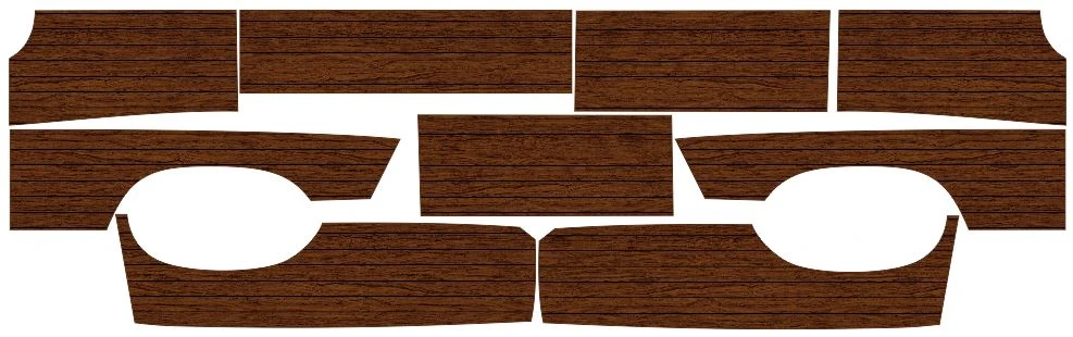 Stripeman.com image for product layout 1967 Country Squire Wagon woodgrain kit.