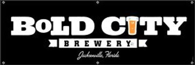 Bold City Brewery 72" X 24" Black Logo Banner