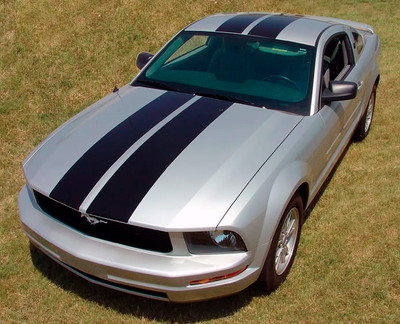 2005-2009 Ford Mustang Wildstang Racing Stripes Graphic Kit