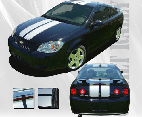 2005-2010 Chevrolet Cobalt Rally Graphic Kit (Also Fits Pontiac G5) 2005-2010 Chevrolet Cobalt Rally Graphic Kit (Also Fits Pontiac G5)