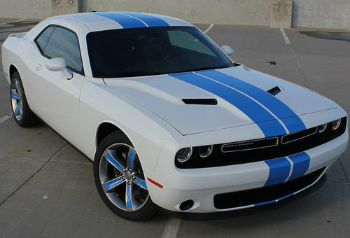 2015-2017 Challenge Rally Racing Stripes for Dodge Challenger 2015-2017 Challenge Rally Racing Stripes for Dodge Challenger