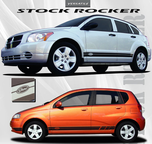 Stock Rocker Stripe Vinyl Graphic Kit Stock Rocker Stripe Vinyl Graphic Kit