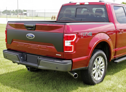 2018- 2020 Ford F-150 Route Vinyl Tailgate Graphic Kit Stripeman.com