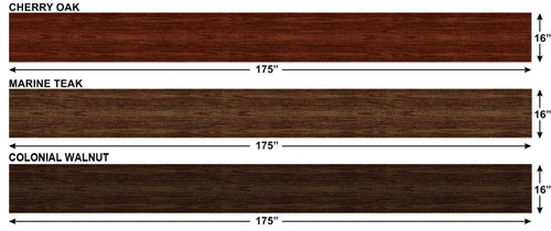 Wood Grain Continuous Bulk Panel Kit Measurements by Stripeman.com Wood Grain Continuous Bulk Panel Kit Measurements by Stripeman.com