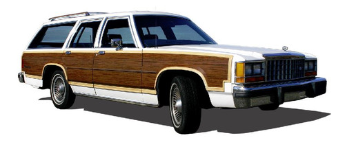 Ford Country Squire Woodgrain Kit.  Ford LTD Wagon Woodgrain