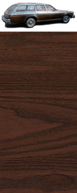 Stripeman.com - Dark Rosewood Reproduction Woodgrain for Chevrolet Malibu Wagon