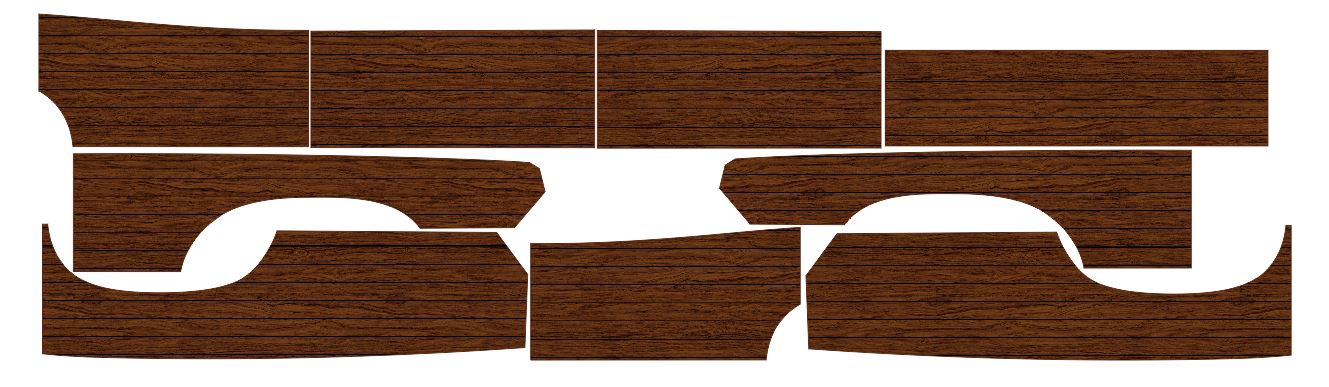 1968 Ford Country Squire Woodgrain kit - Stripeman.com