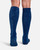 Fuchsia and Navy - Women's 2-Pack Snuggle Over the Calf Gripper Socks