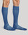 Blue - Easy-On Compression Socks | Men's Over the Calf