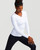 White - Women's Full Back Support Shirt
