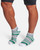 Grey White White Black - Men's UltraTemp Ankle Compression Socks - 4-Pack